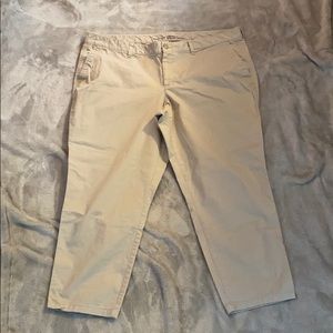 Gap Girlfriend Khakis size 20